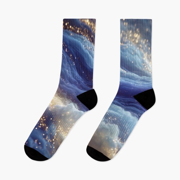 Item preview, Mystical Purple & Cobalt Blue Universe - Celestial Glittering Abstract designed and sold by lematworks.