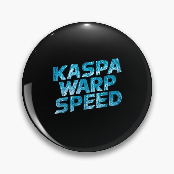 Item preview, Kaspa Lightning Fast Blockchain Design designed and sold by RadDeck.