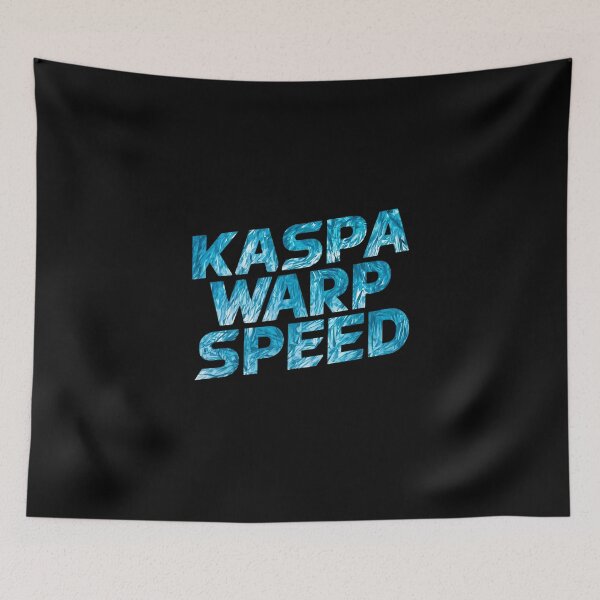 Item preview, Kaspa Lightning Fast Blockchain Design designed and sold by RadDeck.