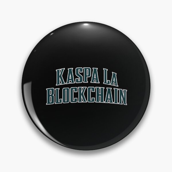 Item preview, Kaspa Maximalist Statement Design designed and sold by RadDeck.