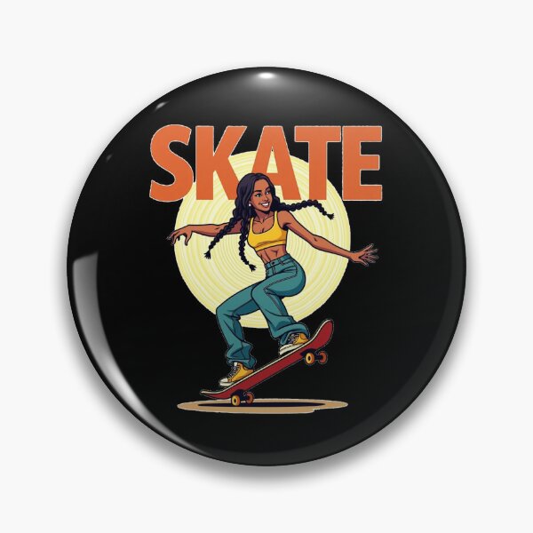Item preview, Vintage Skateboarding – Bold Girl Edition designed and sold by JesyDualContent.