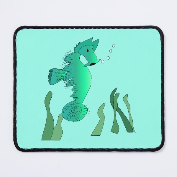 Item preview, Green Seahorse by Everything Eli designed and sold by EverythingEli.