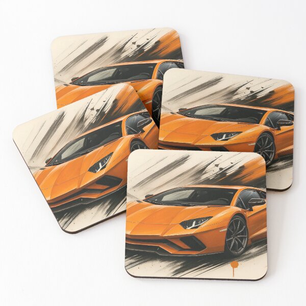 Item preview, Lambo Aventador Fanart Remastered (Orange 2) designed and sold by Peterson Designs.