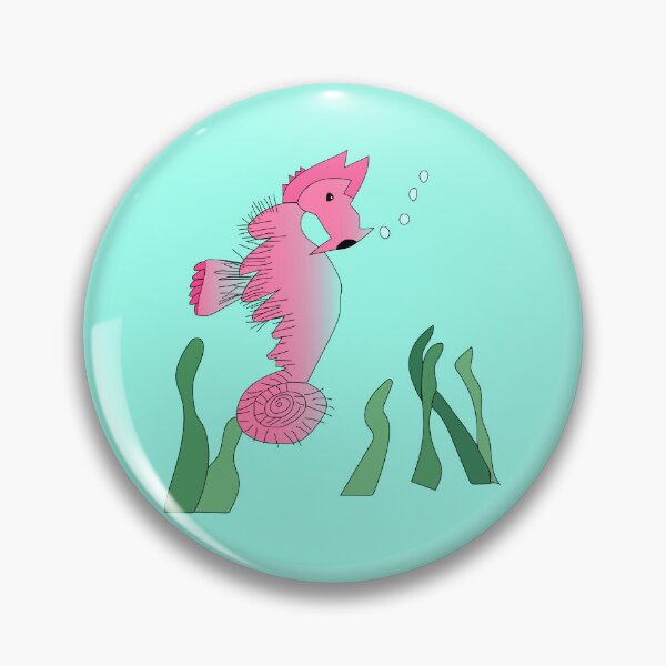 Item preview, Pink Seahorse by Everything Eli designed and sold by EverythingEli.