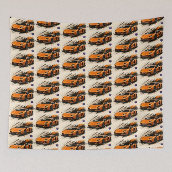 Item preview, Lambo Aventador Fanart Remastered (Orange 2) designed and sold by Peterson Designs.