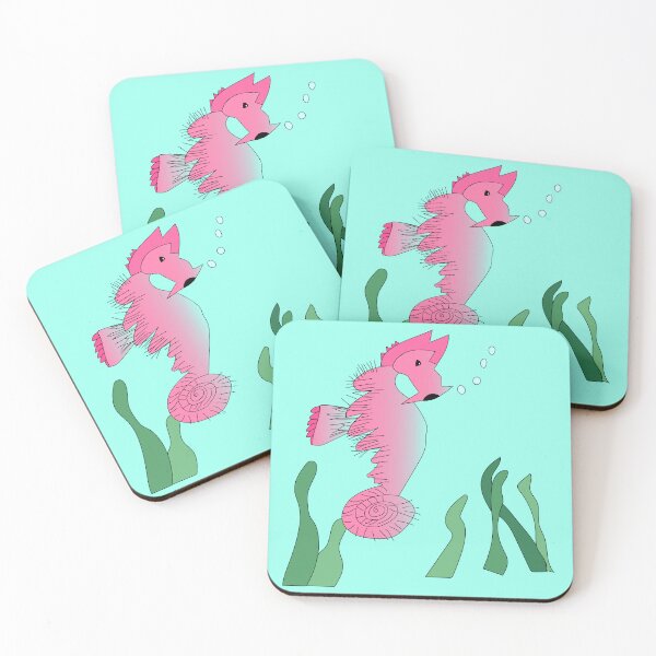 Item preview, Pink Seahorse by Everything Eli designed and sold by EverythingEli.