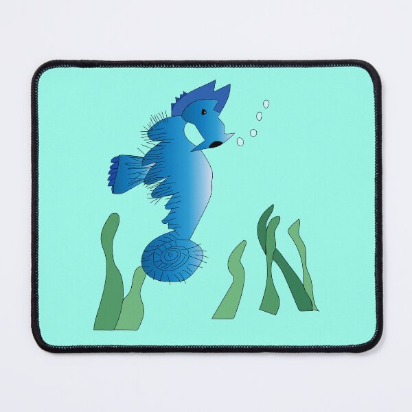 Item preview, Blue Seahorse by Everything Eli designed and sold by EverythingEli.