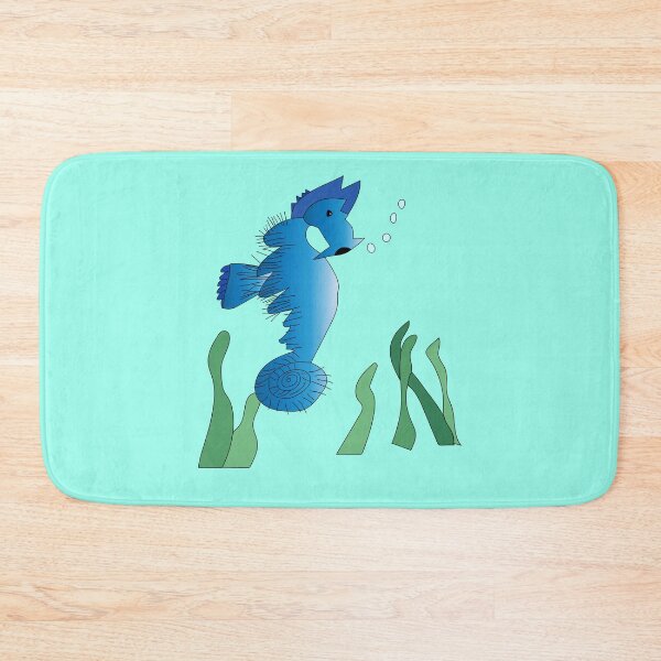 Item preview, Blue Seahorse by Everything Eli designed and sold by EverythingEli.