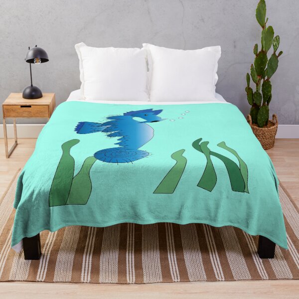 Item preview, Blue Seahorse by Everything Eli designed and sold by EverythingEli.