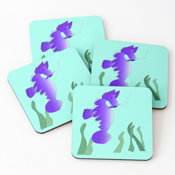 Item preview, Purple Seahorse by Everything Eli designed and sold by EverythingEli.