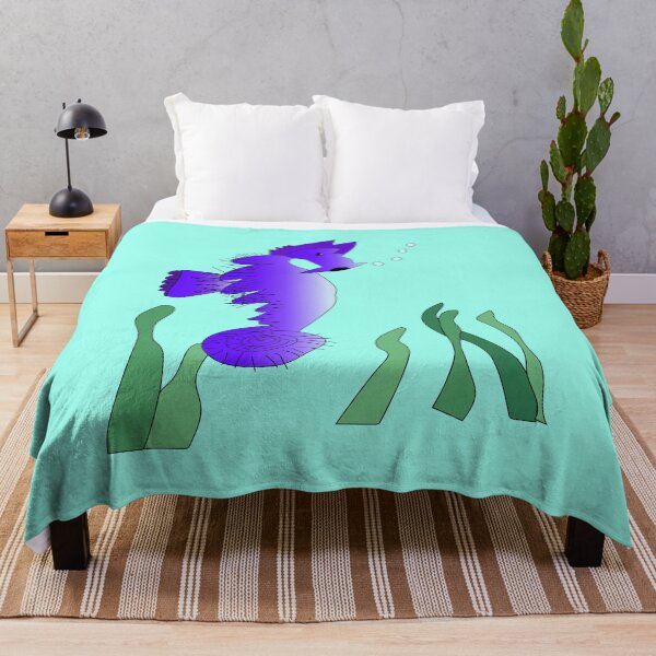 Item preview, Purple Seahorse by Everything Eli designed and sold by EverythingEli.