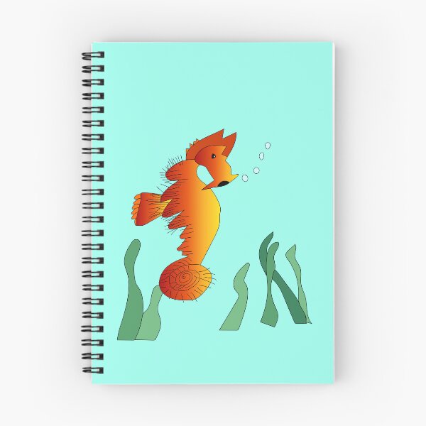 Item preview, Orange Seahorse by Everything Eli designed and sold by EverythingEli.