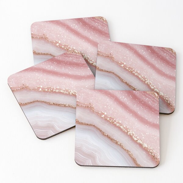 Item preview, Romantic Pink Pine Grain & Gold - Chic & Sweet Marble designed and sold by lematworks.