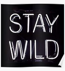 "Stay Wild" Poster