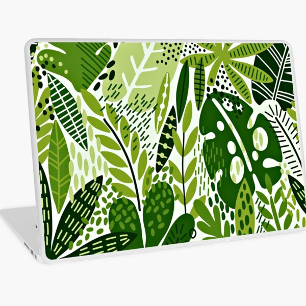 Item preview, Cool Jungle Green Leaves Exotic Abstract Art Designs designed and sold by DEC02.