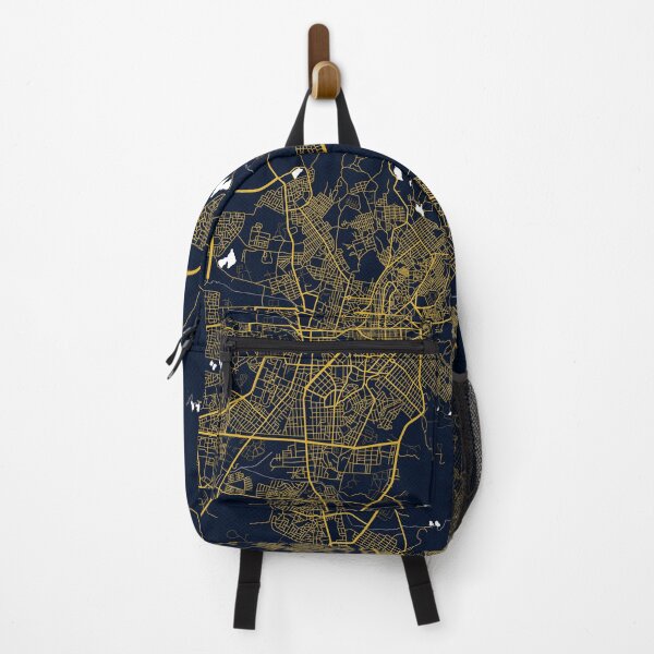 Item preview, Asmara City Map of Eritrea - Gold Art Deco designed and sold by deMAP.