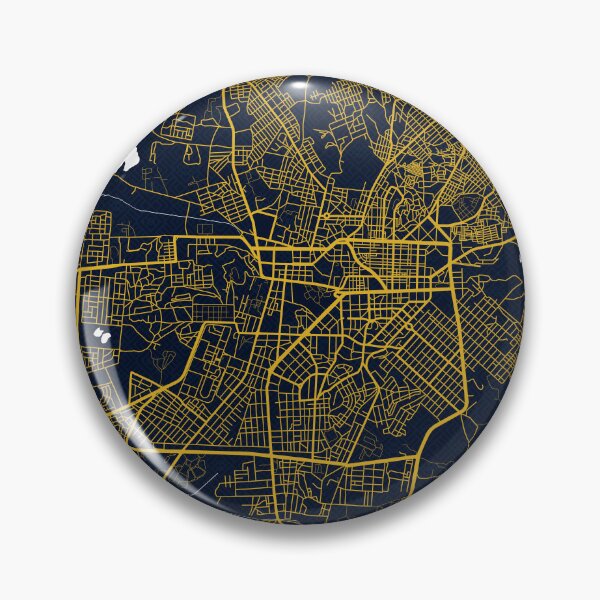 Item preview, Asmara City Map of Eritrea - Gold Art Deco designed and sold by deMAP.