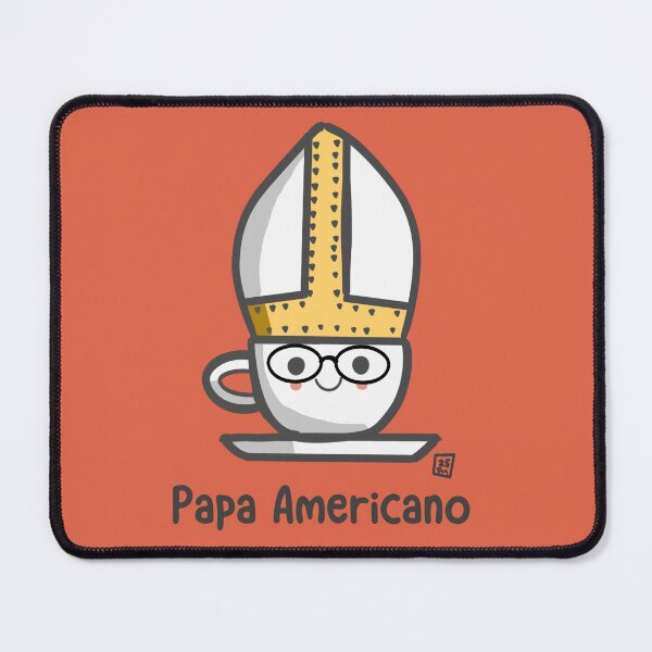 Item preview, Papa Americano with Glasses designed and sold by HappyRandomArt.