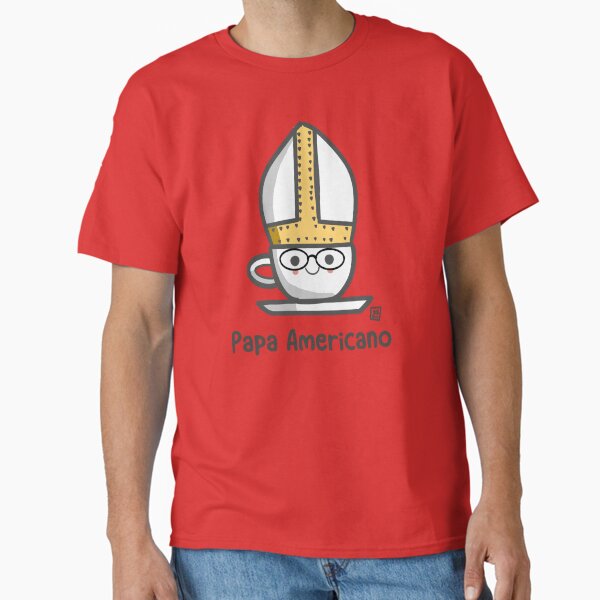 Item preview, Papa Americano with Glasses  designed and sold by HappyRandomArt.