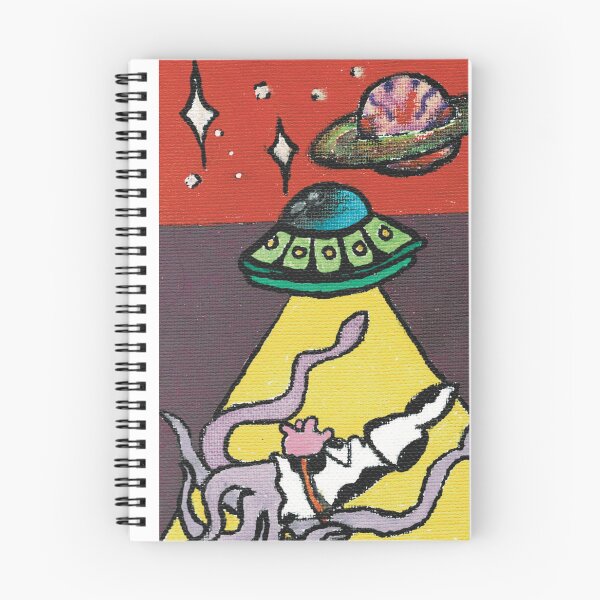 Item preview, “Cow” Abduction designed and sold by ArtByJoeyB.