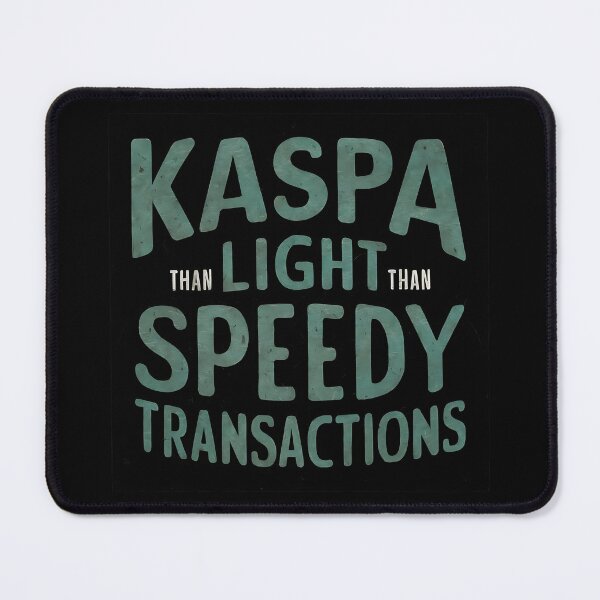 Item preview, Kaspa Minimal Logo Clean Crypto Design designed and sold by RadDeck.