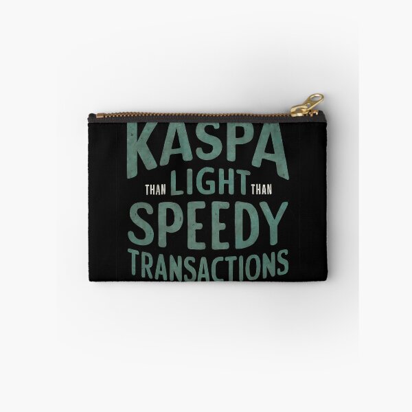 Item preview, Kaspa Minimal Logo Clean Crypto Design designed and sold by RadDeck.