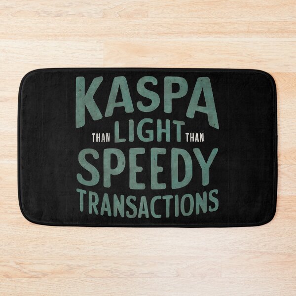 Item preview, Kaspa Minimal Logo Clean Crypto Design designed and sold by RadDeck.