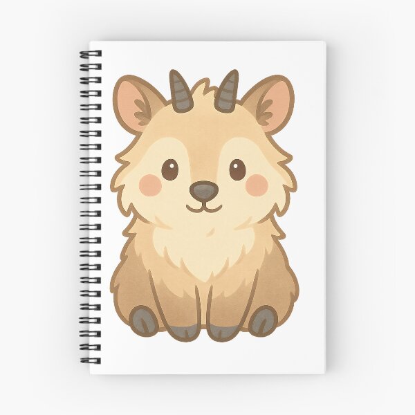 Item preview, Kawaii Japanese Serow – Mountain Forest Mascot designed and sold by NipponPop.