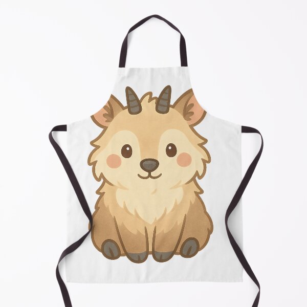 Item preview, Kawaii Japanese Serow – Mountain Forest Mascot designed and sold by NipponPop.