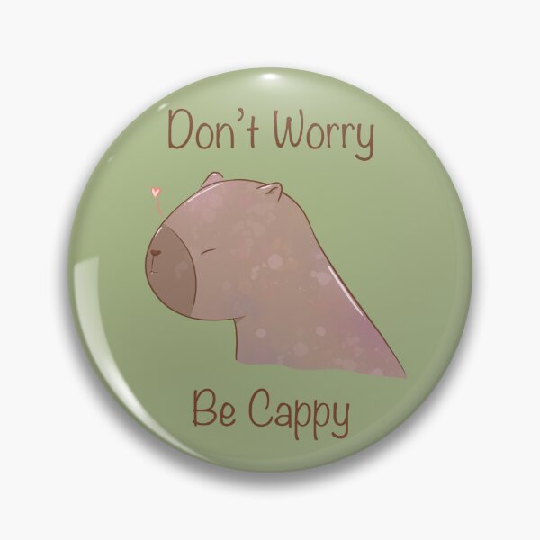 Item preview, Don’t Worry be Cappy designed and sold by KitKattyDesigns.