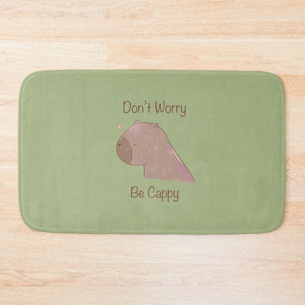 Item preview, Don’t Worry be Cappy designed and sold by KitKattyDesigns.