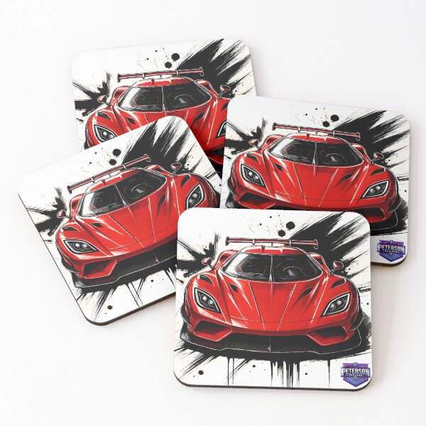 Item preview, Swedish Hypercar “The Agera” Fanart (Red) designed and sold by Peterson Designs.