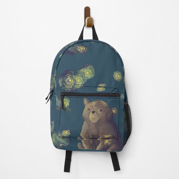 Item preview, Fireflies Cutout- Whimsical Fantasy Forest Bear Scene designed and sold by The Art Entropist.