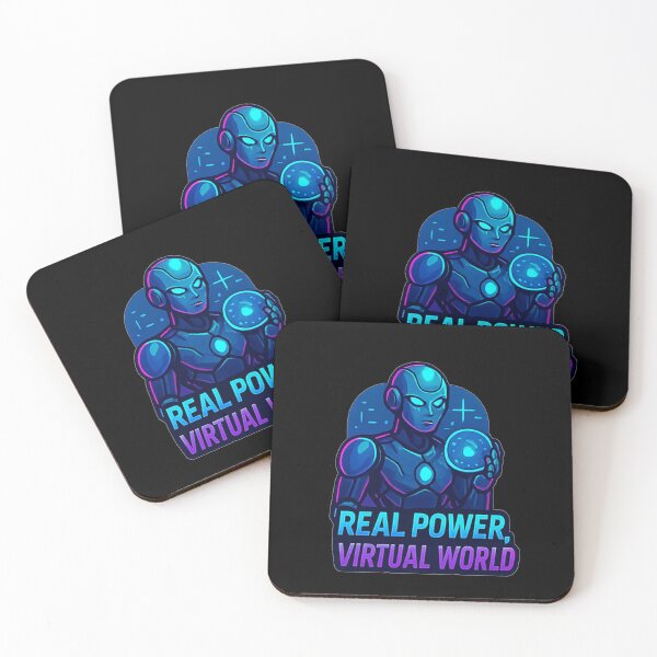 Item preview, Real Power, Virtual World designed and sold by okiiskandarart.