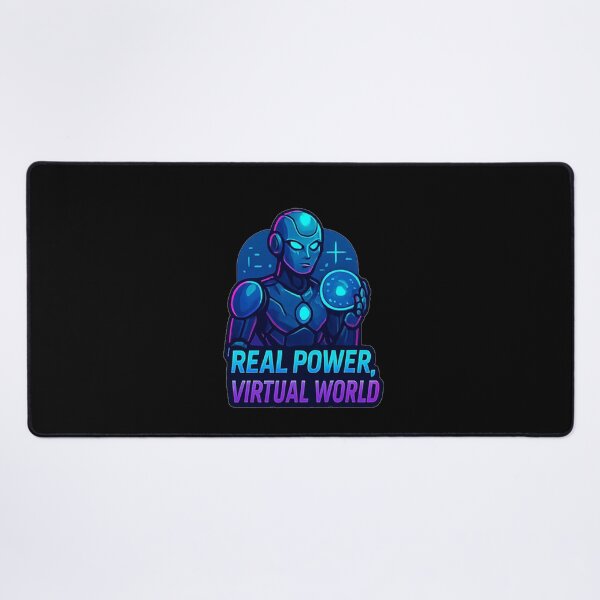 Item preview, Real Power, Virtual World designed and sold by okiiskandarart.