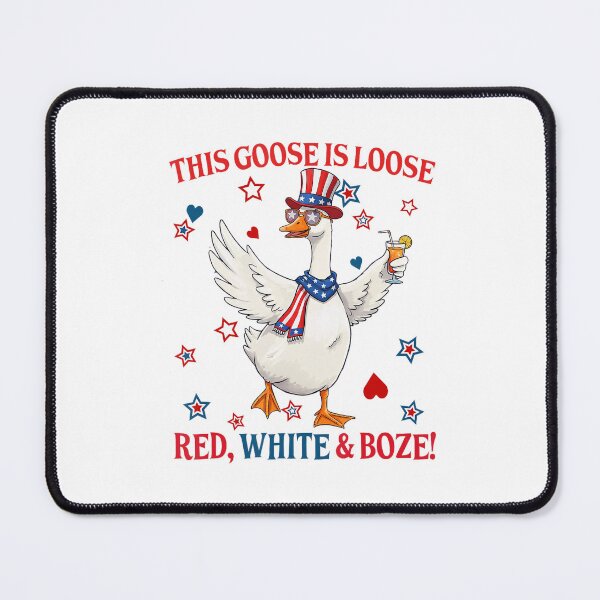 Item preview, 4Th Of July This Goose Is Loose Red White Boze Goose designed and sold by Cute-Collection.
