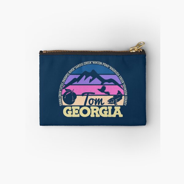 Item preview, Tom Georgia Sunset Retro Vintage Local Pride Logo designed and sold by CRHPOD20.