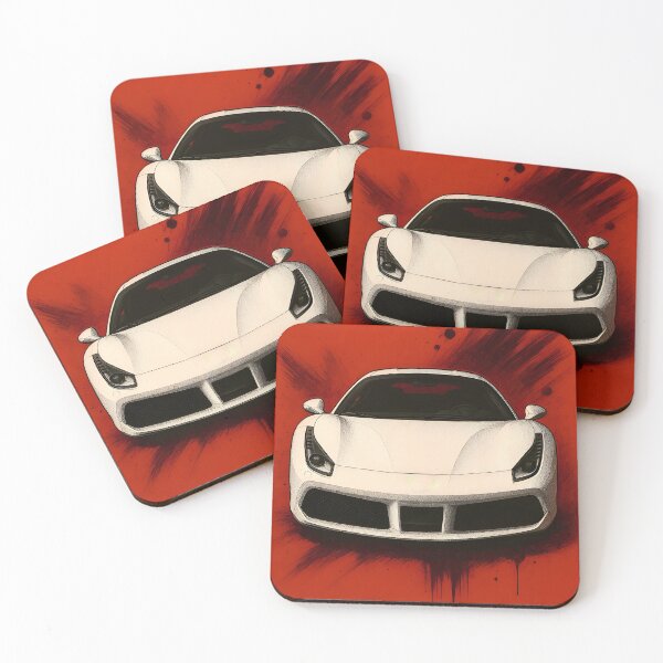 Item preview, Italian Supercar 488 Fanart (White) designed and sold by Peterson Designs.