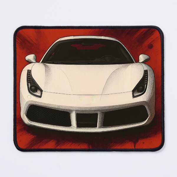 Item preview, Italian Supercar 488 Fanart (White) designed and sold by Peterson Designs.