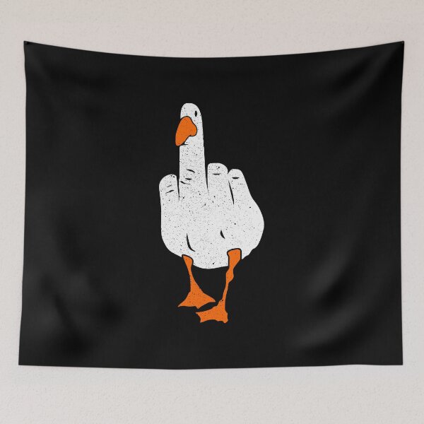 Item preview, Duck You - Funny Duck Middle Finger designed and sold by ruinzahelva.