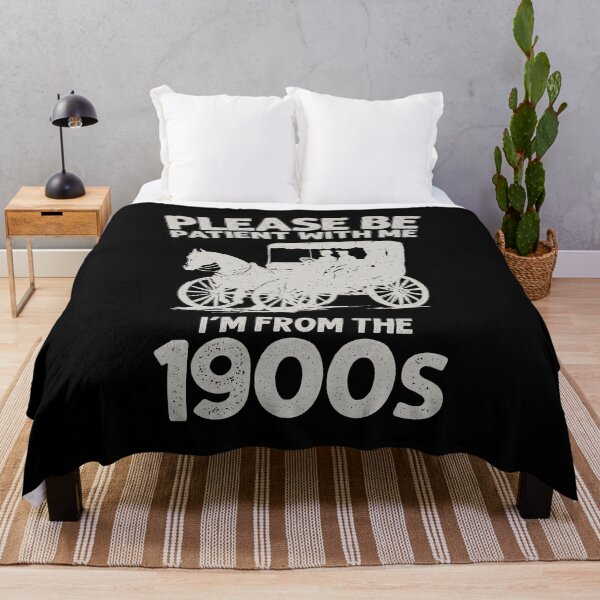 Item preview, Please Be Patient I'm From the 1900s - Funny Vintage Joke designed and sold by ruinzahelva.