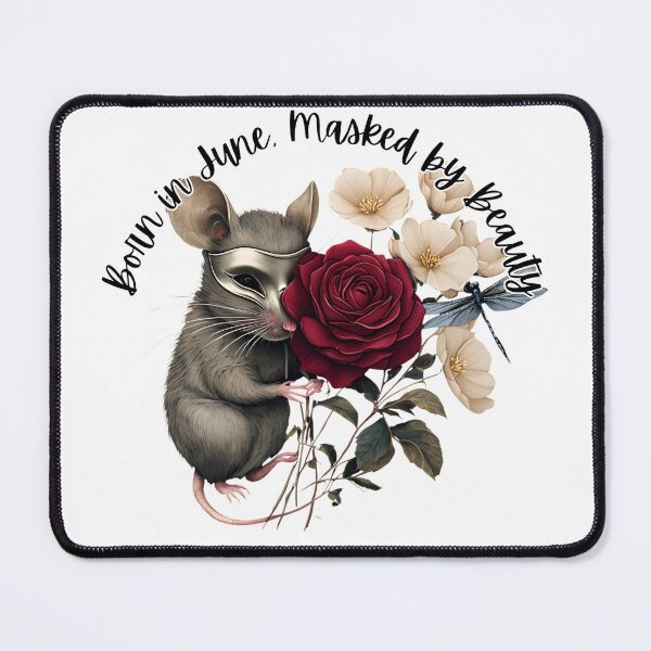 Item preview, Dark Romance Horoscope – Zodiac Birthflower Design for Book Lovers designed and sold by CottonandQuill.
