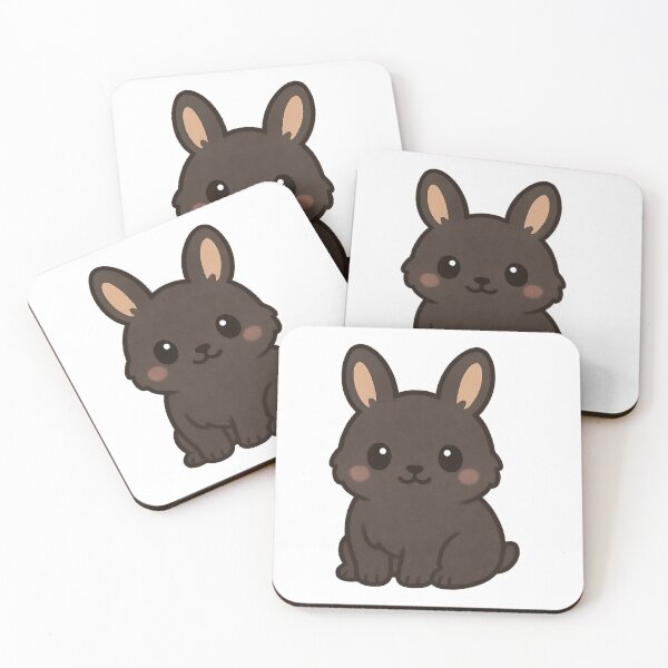 Item preview, Kawaii Amami Rabbit – アマミノクロウサギ designed and sold by NipponPop.