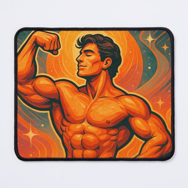 Item preview, Muscle and Effort Retro Inspirational designed and sold by JonelleTshirts.