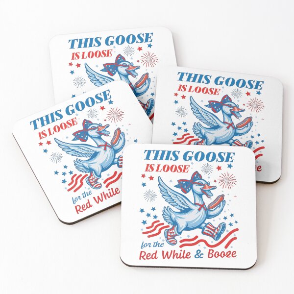 Item preview, This Goose Is Loose 4Th Of July Red White Patriotic designed and sold by Cute-Collection.