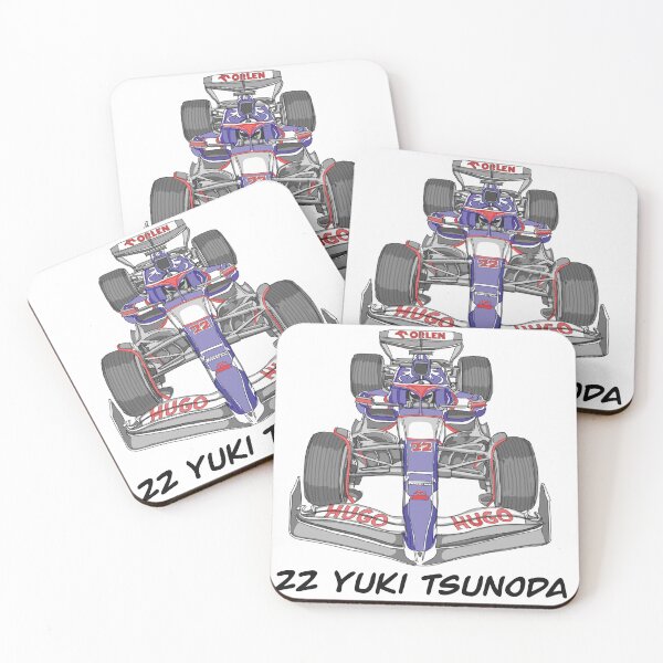 Item preview, Sketching F1 Car and Driver Yuki Tsunoda designed and sold by GaalArt.