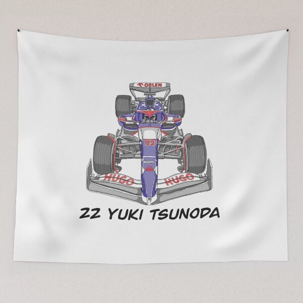 Item preview, Sketching F1 Car and Driver Yuki Tsunoda designed and sold by GaalArt.