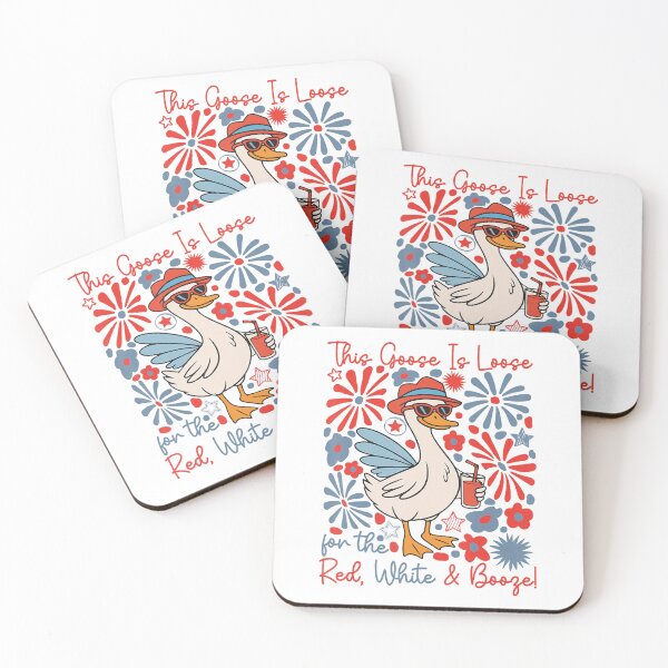Item preview, This Goose Is Loose For The Red White 4Th Of July 2025 designed and sold by Cute-Collection.