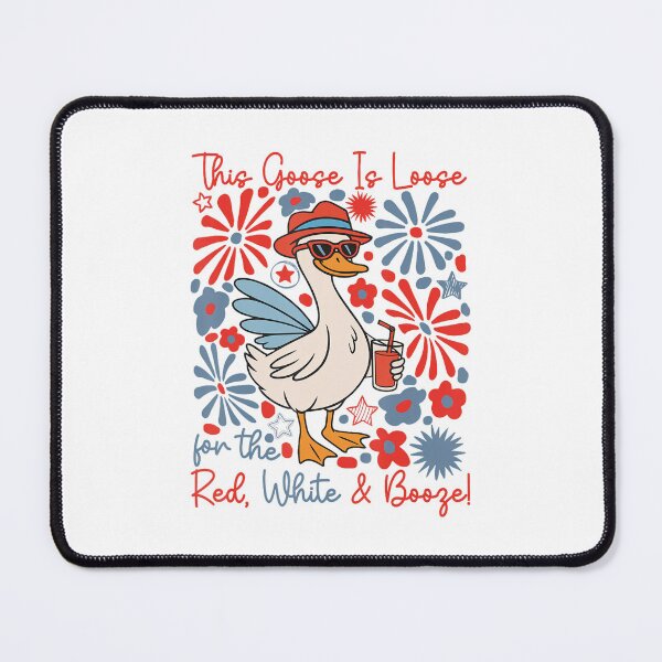 Item preview, This Goose Is Loose For The Red White 4Th Of July 2025 designed and sold by Cute-Collection.