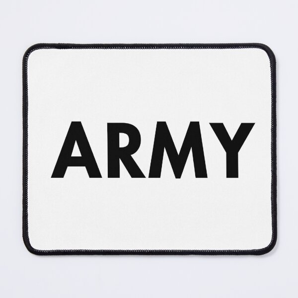 Item preview, Trendy & Simple Army Merch for Military Families designed and sold by PUSH Proper Prints.
